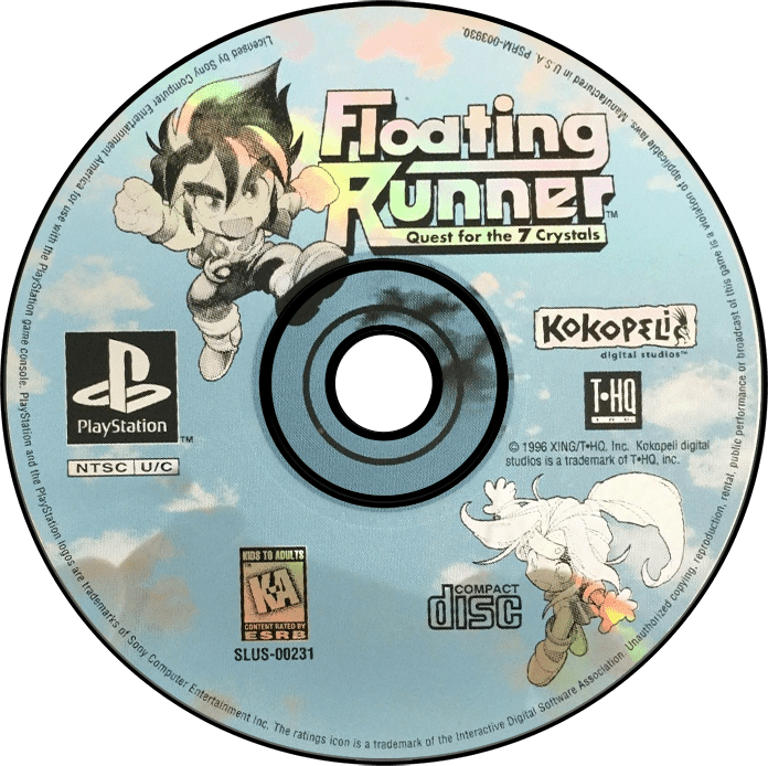 Floating Runner Quest for the 7 Crystals media 6 for Playstation